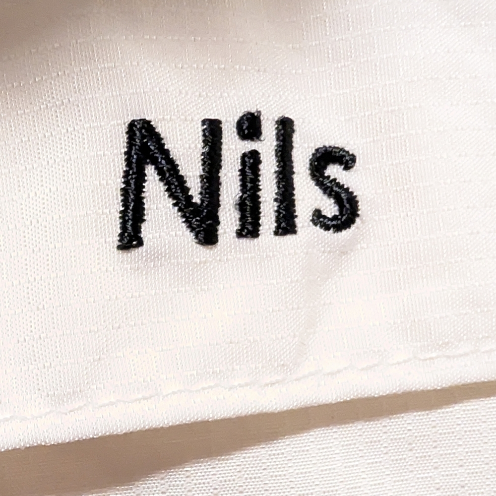 Nils Skiwear Ivory Hooded Anorak Jacket Size 6 Lightweight Windbreaker Casual - Picture 12 of 14